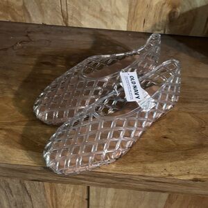 Old Navy Jelly Lattice Ballet Flats.